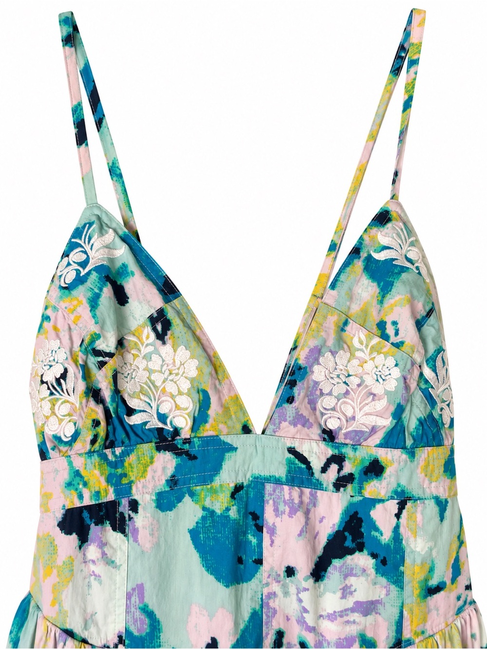 Free People Long Love Floral Tiered Maxi Dress – Size M – Like New - Picture 7 of 16